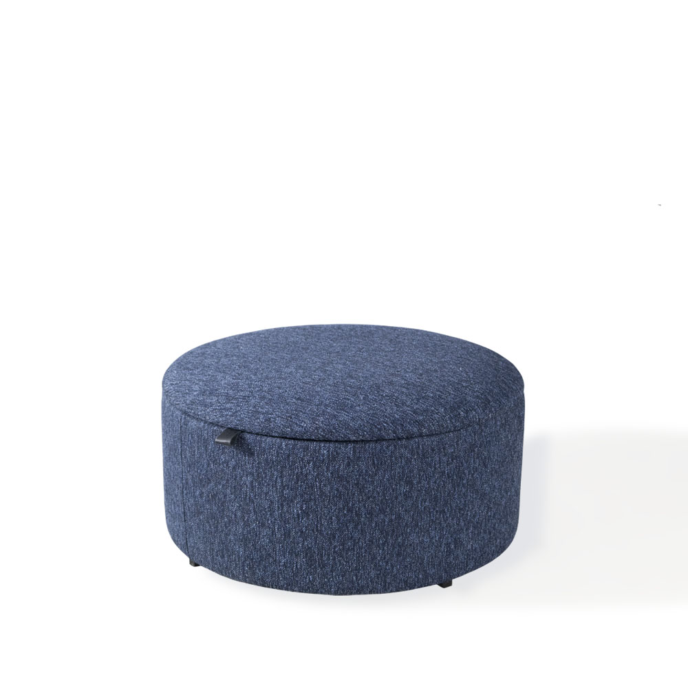 Wit-143-melamina-escura Puff Baú Mesa Wit Azul