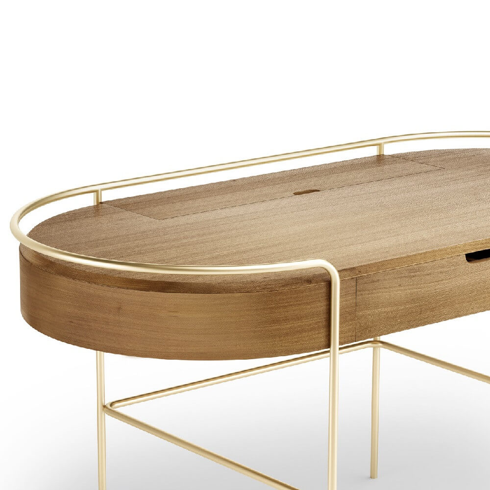 escrivaninha curva arcus