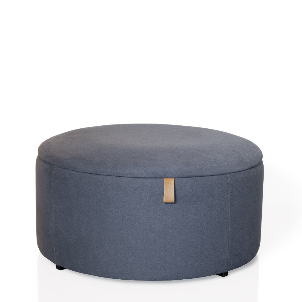 Puff Baú Mesa Wit - Pronta Entrega IKI